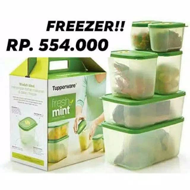Tupperware Fresh Mint Set