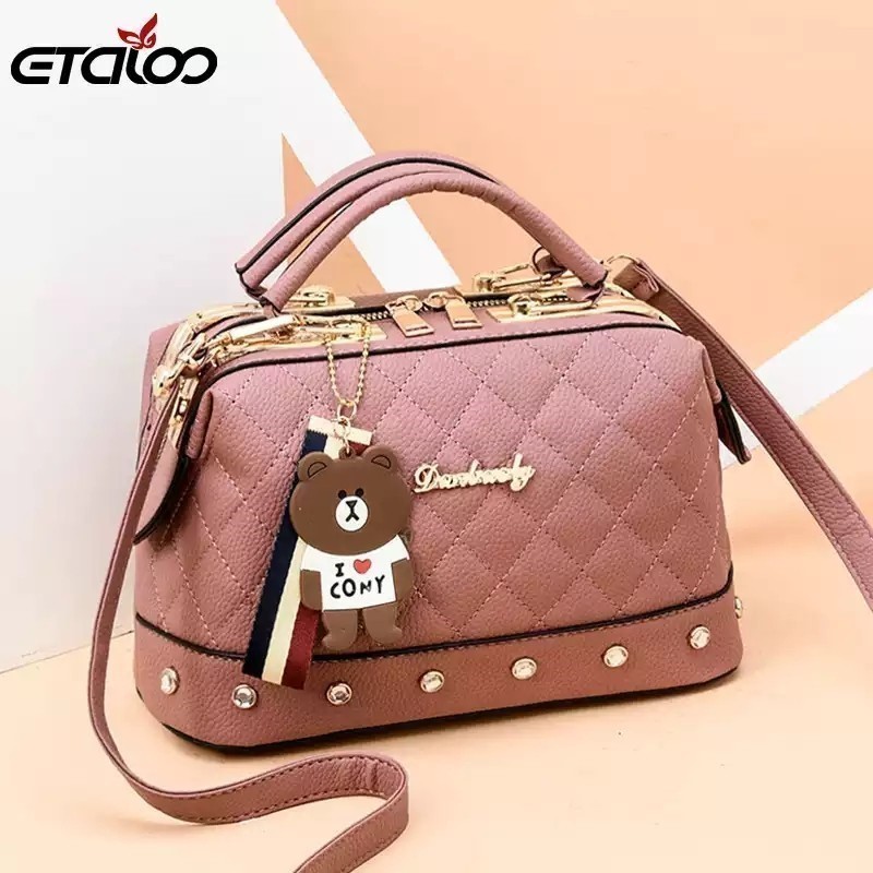 ARORA AR242 AR9672 TAS IMPORT BATAM - TAS KEKINIAN TAS CANTIK+GANTUNGAN BONEKA BAG DOCTOR