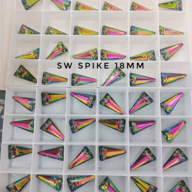 SALE CRYSTAL SWAROVSKI ORIGINAL AUSTRIA CRYSTAL SWAROVSKI SPIKE 18 MM