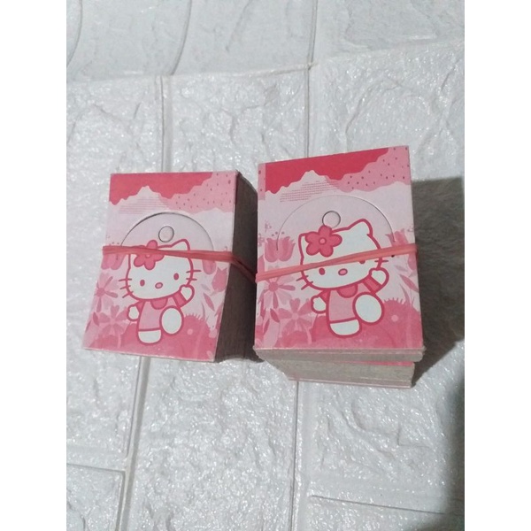 

hang tag/kertas label isi 100