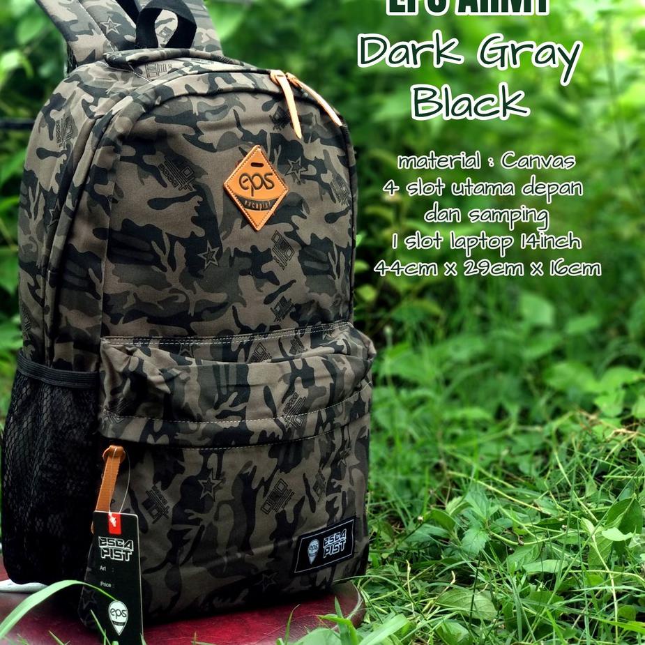 tas ransel pria / tas army distro pria / tas sekolah / tas kanvas / tas gendong pria COWOK 민