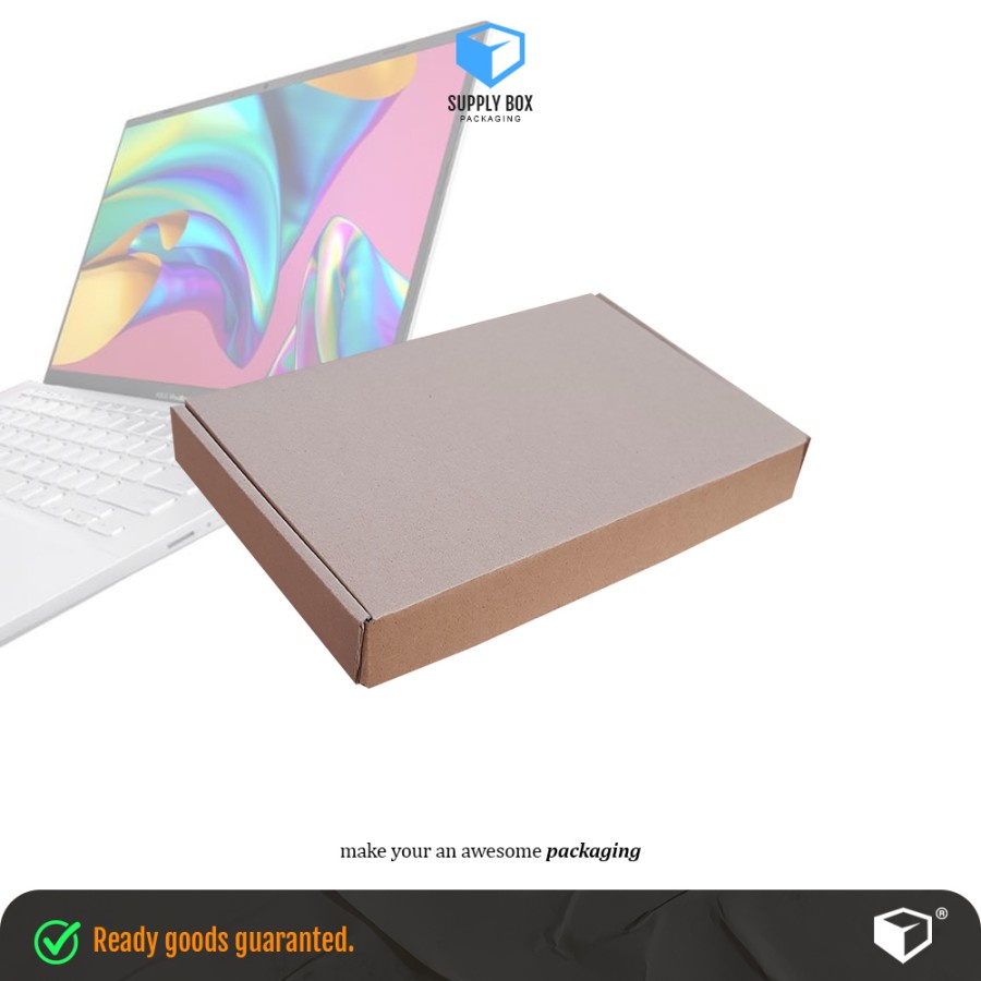 

BOX LAPTOP EMAILER POLOS 1 SET | UK.45x29x6 cm | Kardus Laptop