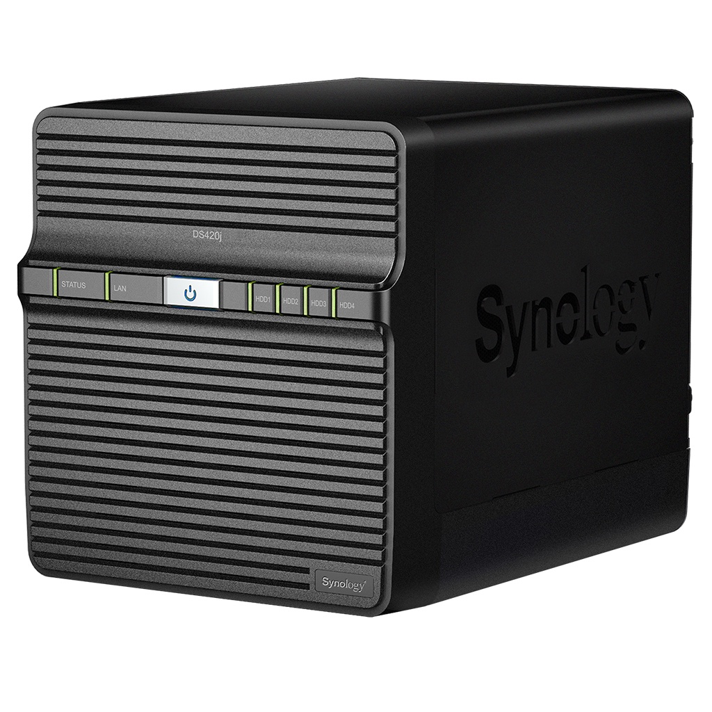 Synology DiskStation DS420j 1 GB RAM 4-BAY Realtek Dual Core