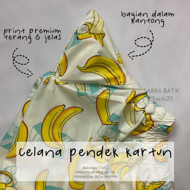 Celana Pendek Kartun Dewasa Boxer Bawahan Casual Santai Harian Celana Pendek