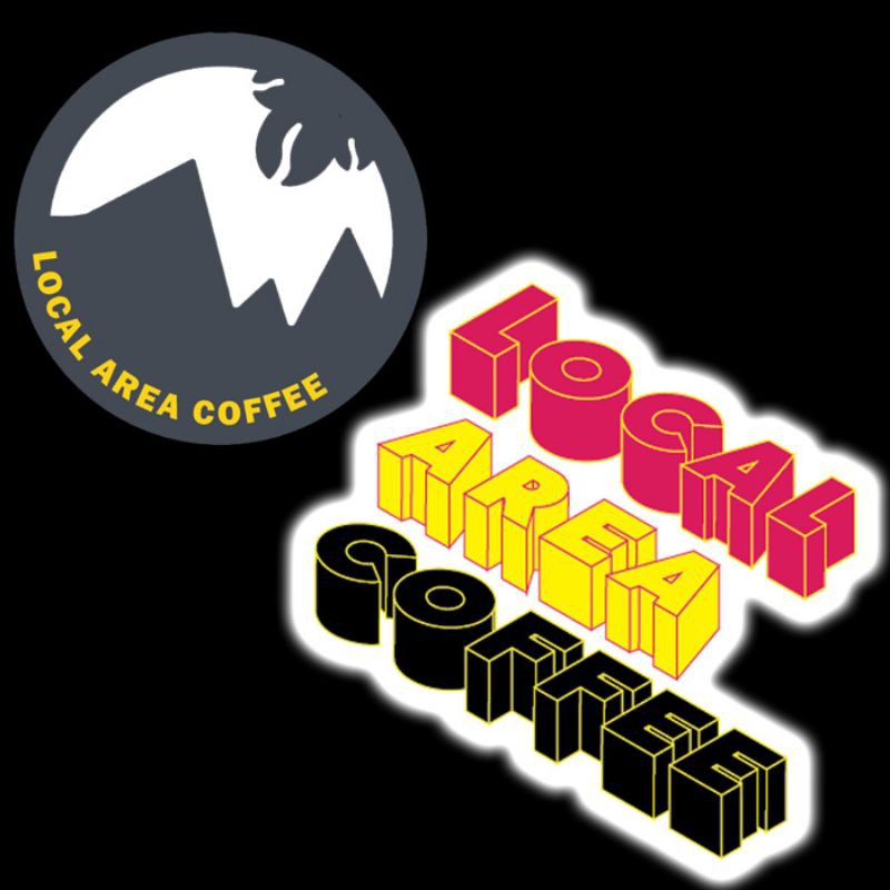 

Stiker cutting coffee