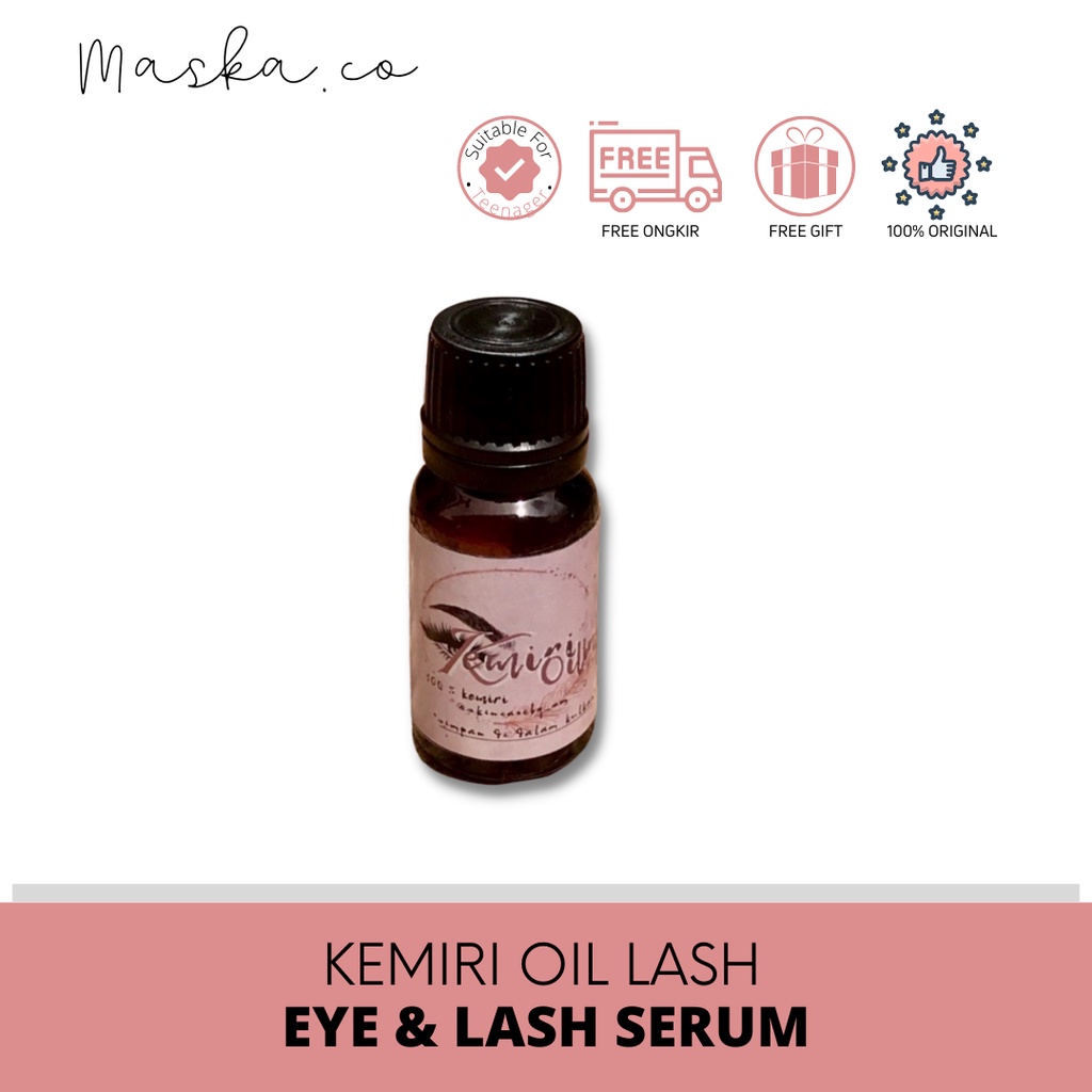 KEMIRI OIL PELEBAT BULU MATA ALIS PEMANJANG BULU MATA EYELASH OIL LASH