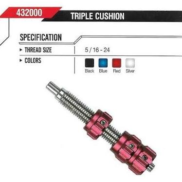 Plunger Button Cartel Triple Cushion Terlaris