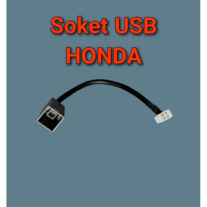 Soket USB HONDA Soket Sambungan USB Head Unit Android HONDA