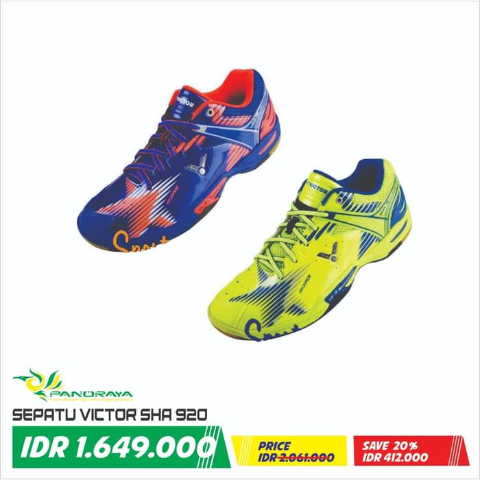 Sepatu Badminton Bulutangkis Victor SHA920 SHA 920 Original