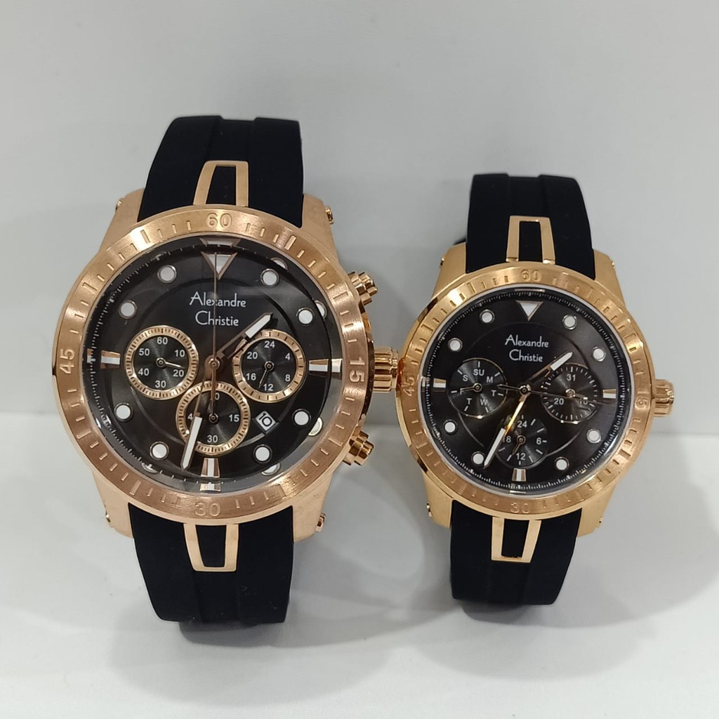 Jam Couple Alexandre Christie AC6533 AC 6533 AC2772 AC 2772 Original GaransiResmi Alexander Christie