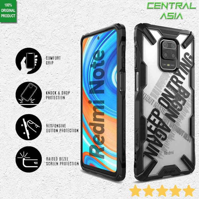 [Original] Ringke Fusion Case Redmi Note 9 Pro