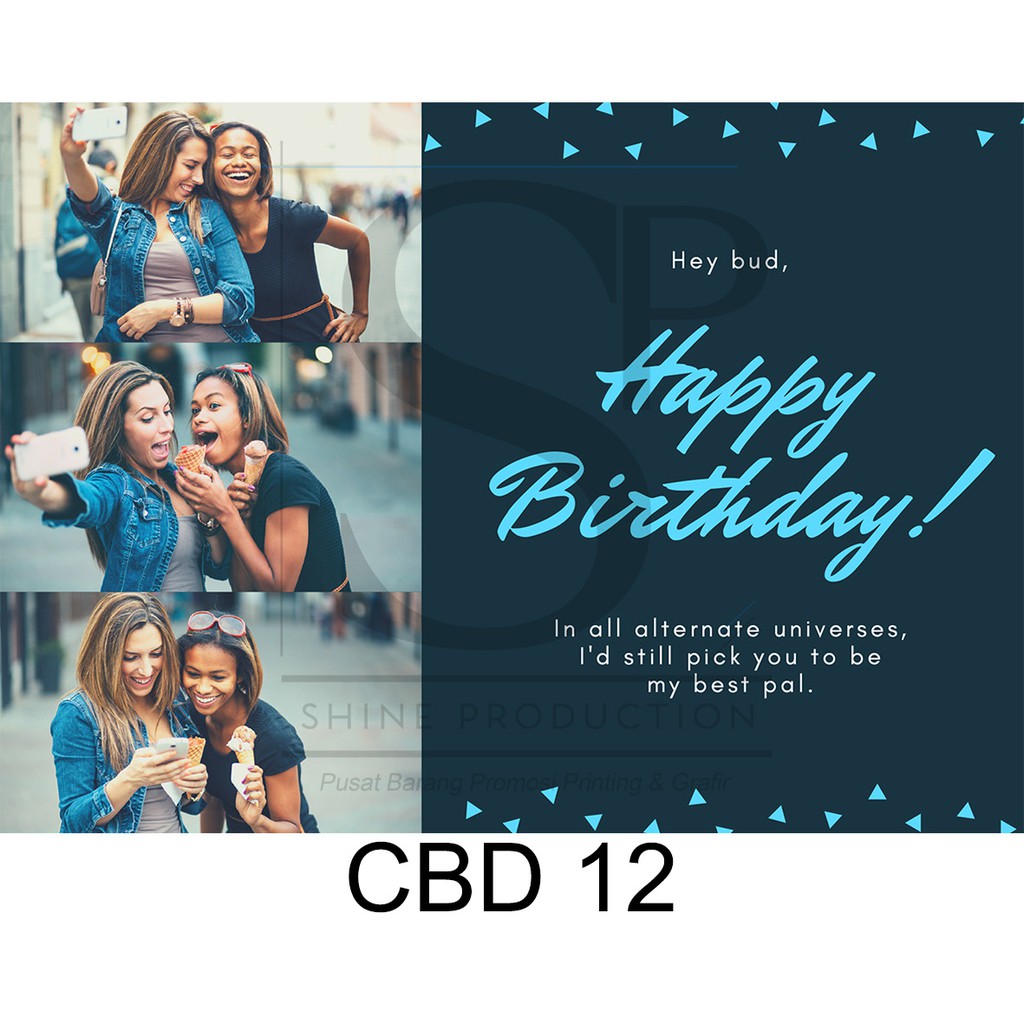 Kartu Ucapan Ulang Tahun Birthday Card