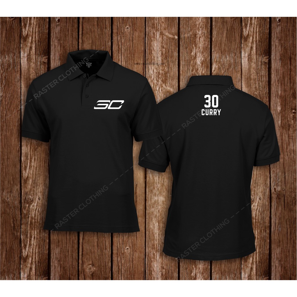 Kaos Tshirt Baju Polo Basket NBA Stephen Curry 30