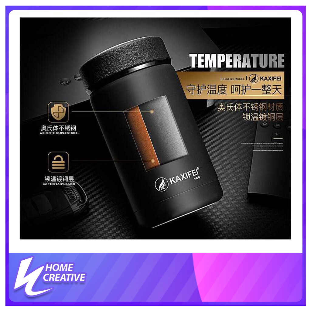 One Two Cups Botol Minum Thermos Mini BONUS SHOPEEPAY 5000 Stainless Steel 400ML - K623