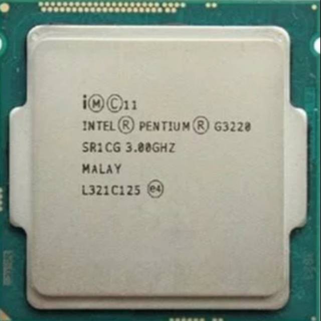 PROCESSOR INTEL G3220 TANPA FAN SOCKET 1150