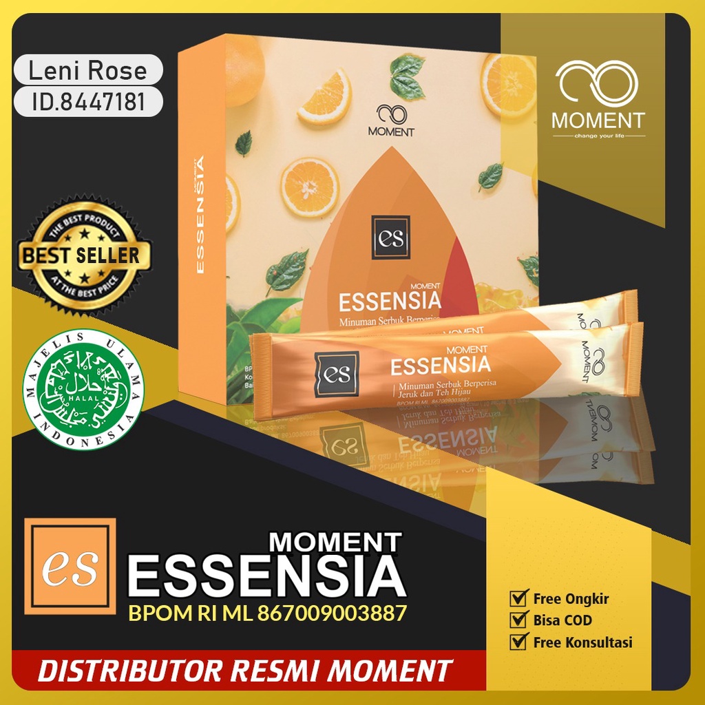 MOMENT ESSENSIA SUPLEMEN VITAMIN C 1000 PENCEGAH COVID  kecantikan kulit kering bersisik rambut ront