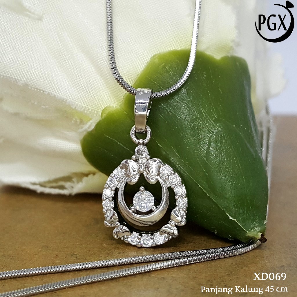 PGX Kalung Wanita Xuping Aksesoris Fashion Perhiasan Lapis Emas Premium - XD069