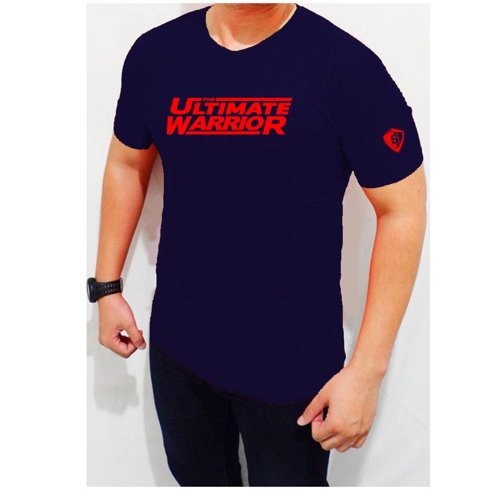 Baju gym fitness mma muaythai the ultimate warrior Kaos Muscle Fit