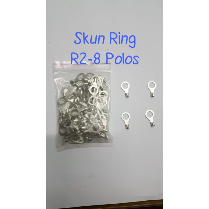 Skun Kabel Ring O Non Isolated 2-8 / Skun VR 2-8 POLOS / Skun 2.5mm / Skun Polos 2-8 Ring