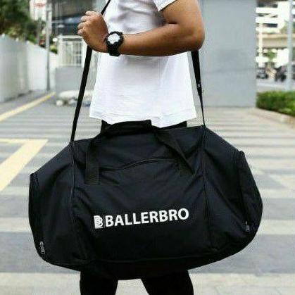 Duffel Bag Olahraga BALLERBRO - Tas Basket Selempang Fitness Gym