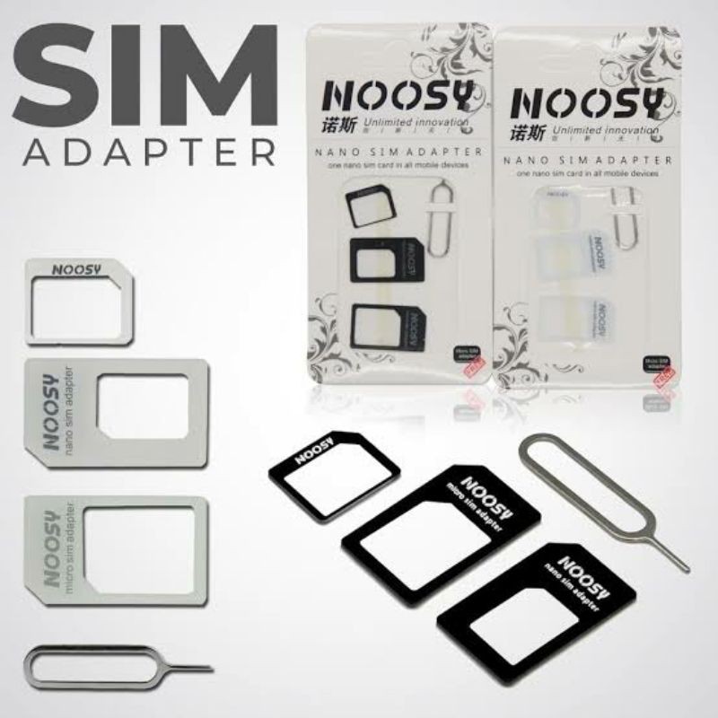 [SIM CARD ADAPTOR ] noosy 3in1