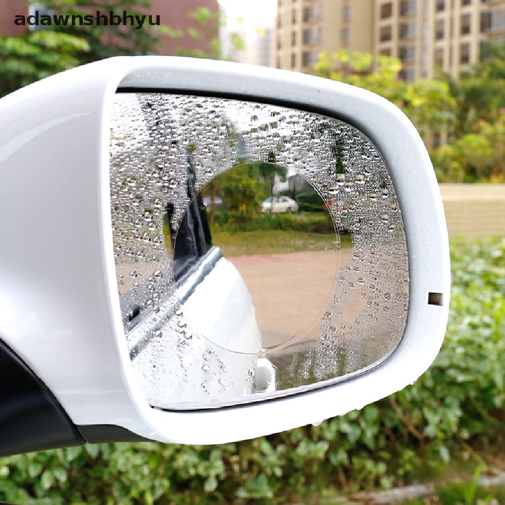 Adawnshbhyu Stiker Kaca Spion Mobil Anti Embun Anti Air Hujan Film Pelindung Rain Shield