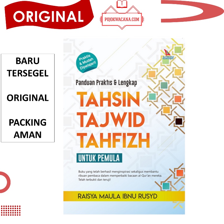 Jual Original Buku Tajwid Panduan Praktis Lengkap Tahsin Tajwid Tahfidz Untuk Pemula