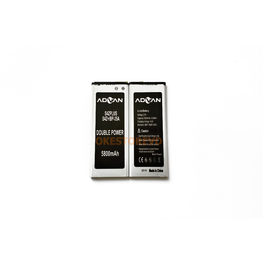 BATERAI ADVAN S4Z PLUS / S4ZPLUS / BATRE / BATTERY / BATERE