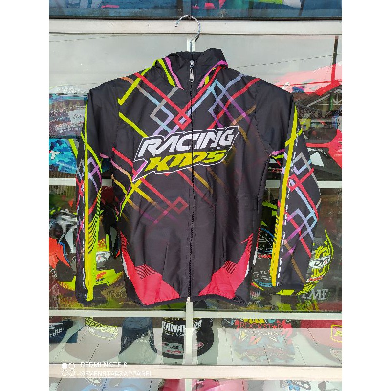 jaket anak racing