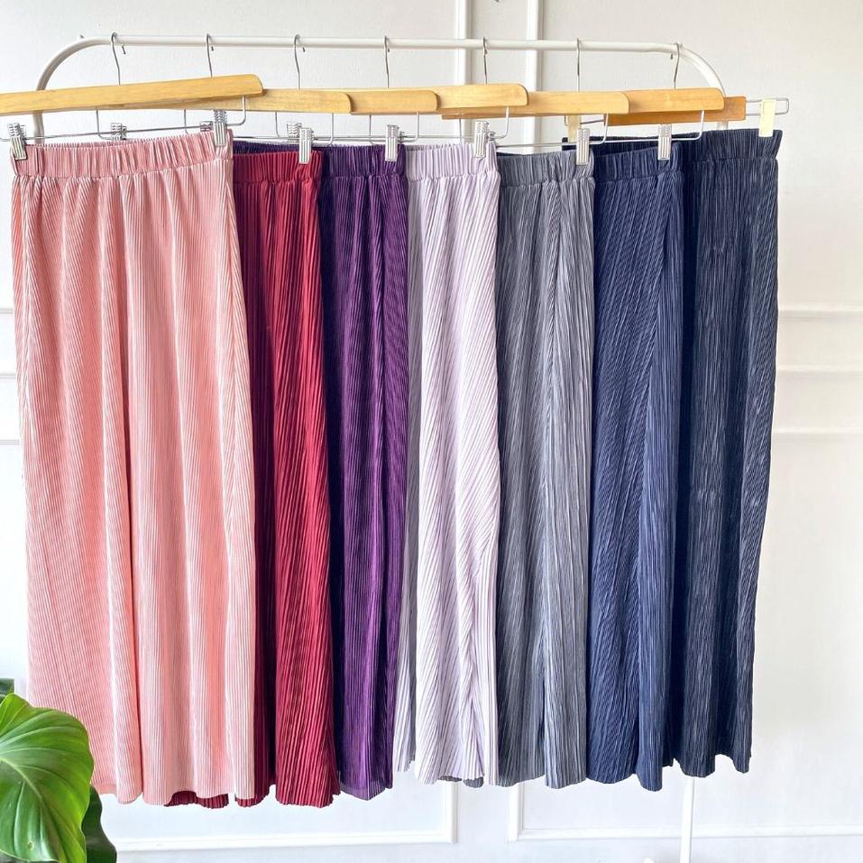 ((REKOMENDASI)) ZARA Pleated Long Skirt - Rok Panjang Rempel Plisket - Original Branded