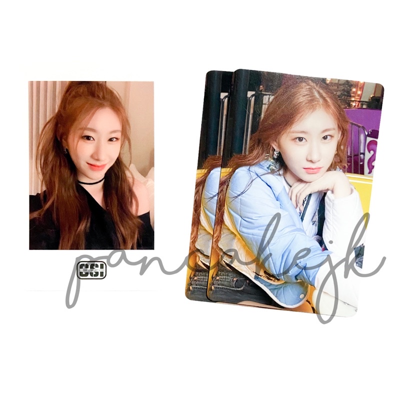[ READY‼️ ] codename secret csi itzy trading card pola photocard [ yeji yuna chaeryoung ]