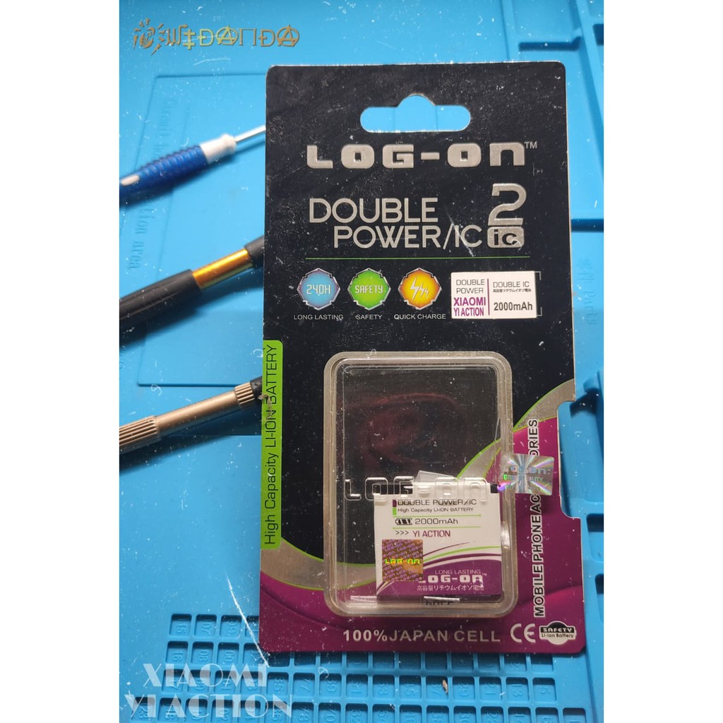 Batere/Baterai LOG-ON Yi Action