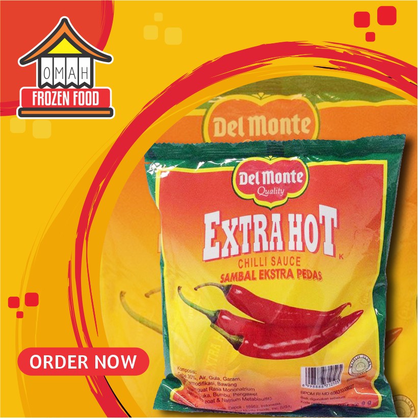 

Delmonte Saus Saos Extra Hot 24 Sachet