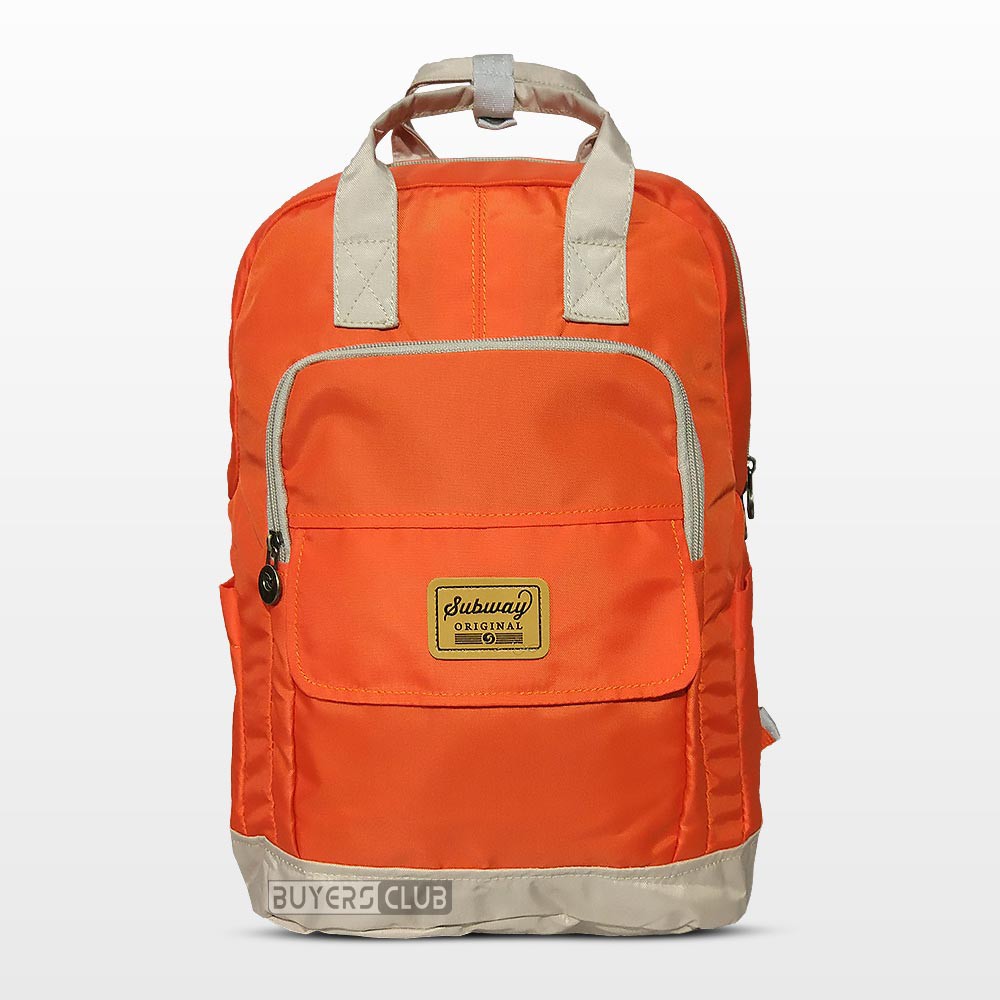 Tas Subway - Ransel Wanita Polos Modis Casual