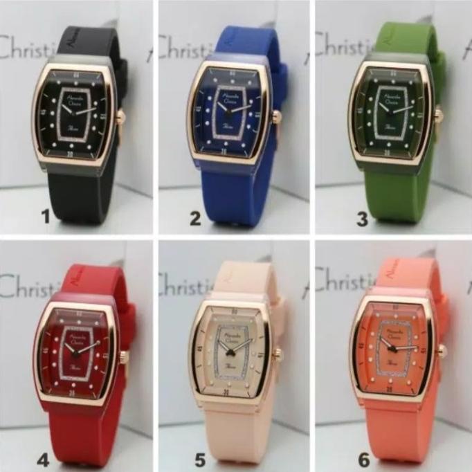 Terbaru Jam Tangan Wanita Original Alexander Christie Ac-2847 -Q>