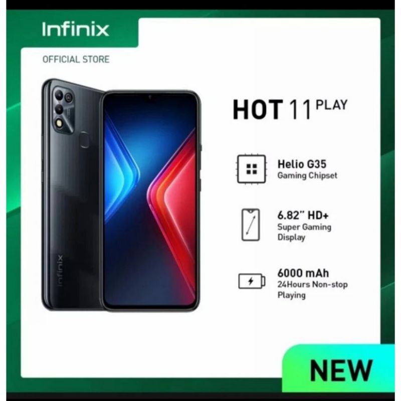 Infinix hot 11 play 3/32