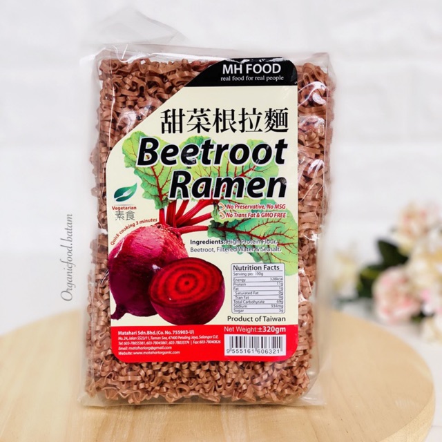 

MH Food Beetroot Ramen 320g