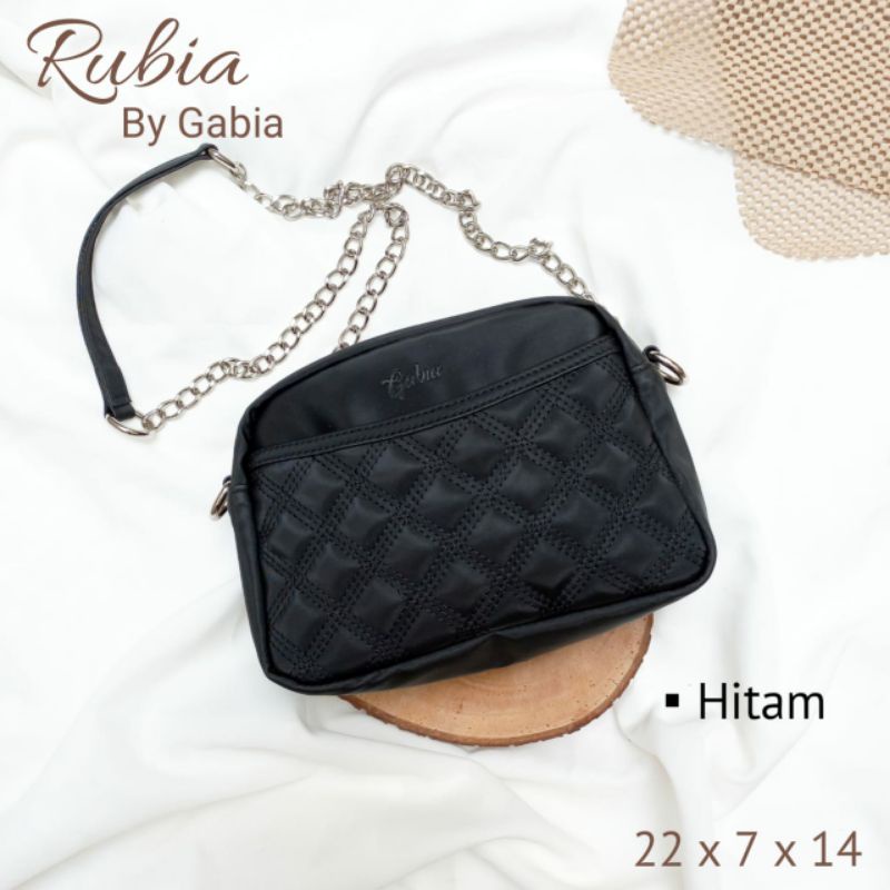 Ready RUBIA SLINGBAG CHOCOLY BY GABIA BAG