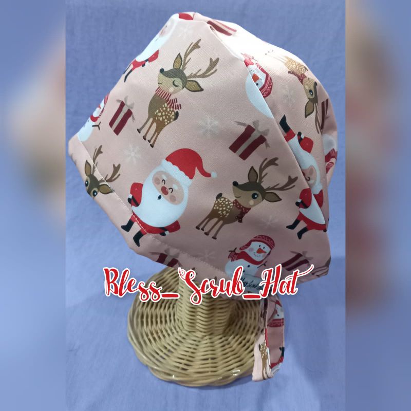 Topi Bedah / Nurse Cap/ Surgical cap/ Topi Motif/