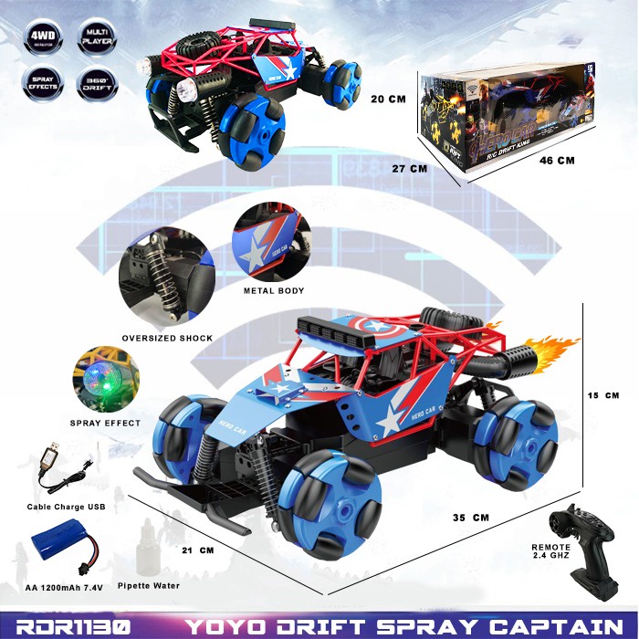 MURAH RDR1130 RC Drift Rock Crawler Offroad Buggy 4WD 4X4 Mainan Anak Mobil Remote Control Radio Control Hobi Koleksi Remot Kontrol Besar Jumbo Murah Off Road RADAR