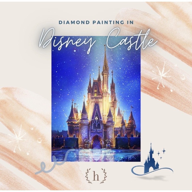 DIY Diamond Painting Kit - Disney Castle