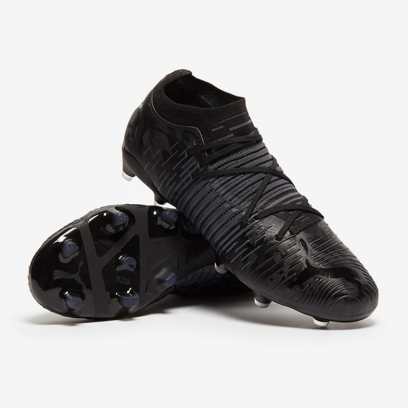 SEPATU BOLA PUMA FUTURE Z 3.1 FG/AG BLACK ASPHALT