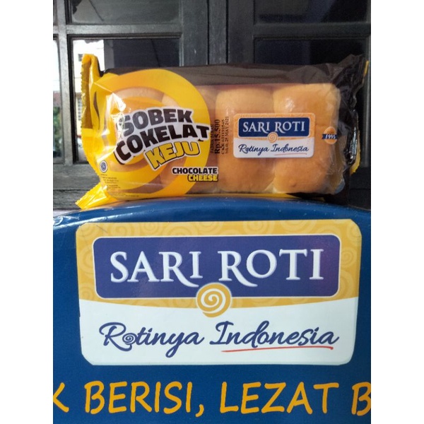 

sari roti sobek cokelat keju