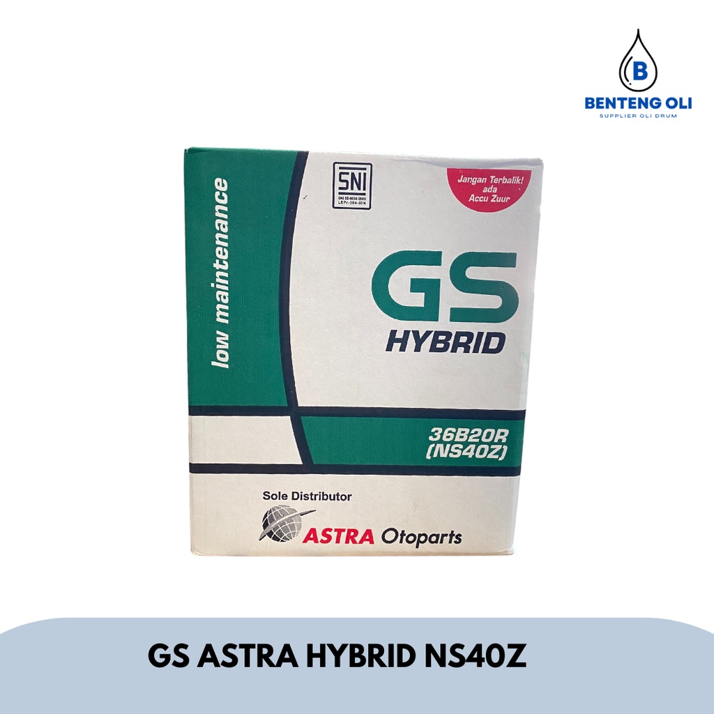 Aki Mobil GS Astra HYBRID NS40Z