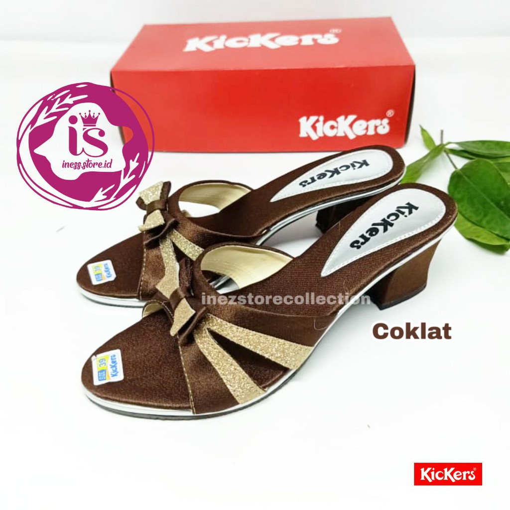 WEDGES SANDAL WANITA KICKERS TERPOPULER P-3 MURAH GROSIR