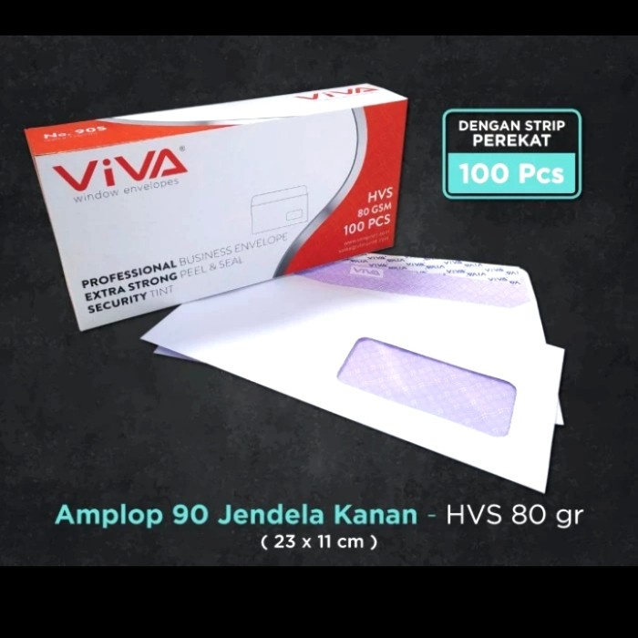 

amplop jendela kanan - ViVa Envelopes