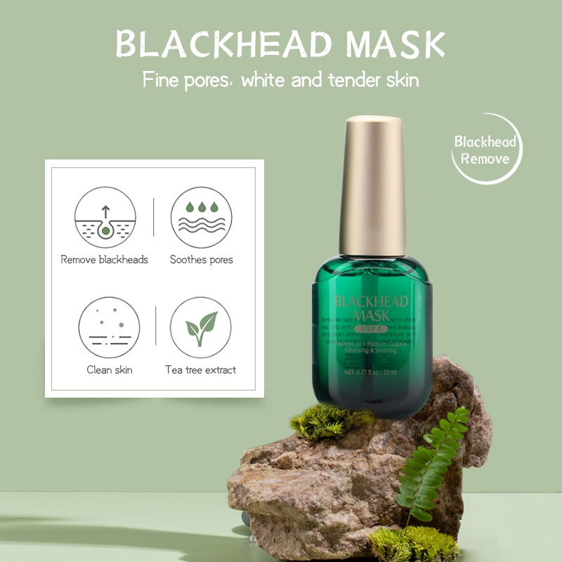 BSKM Blackhead Remover Mask - Deep Cleansing Pengangkat / Clean Pores Pembersih Komedo Masker hidung 23ml