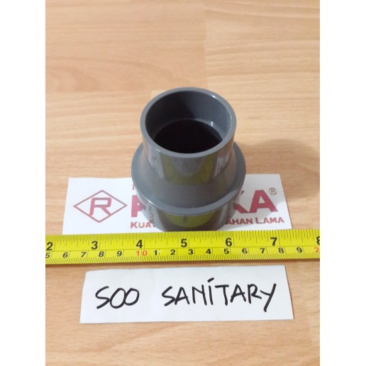 Reducer Socket D pvc 2 x 1 1/4" Rucika Sock D pvc 2 x 1 1/4" Rucika