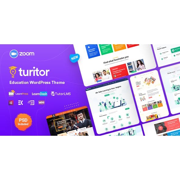 Turitor LMS And Education Theme
