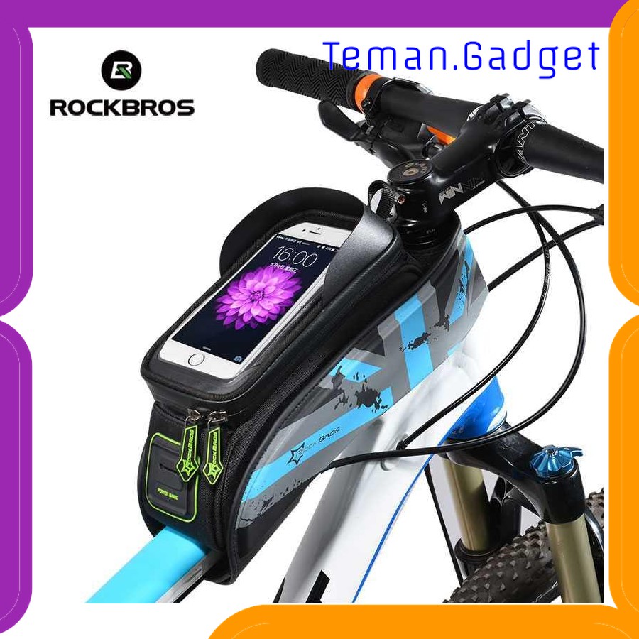 TG-IB164 ROCKBROS TAS BARANG SEPEDA SMARTPHONE BAG TOUCH SCREEN 6 INCH - 021